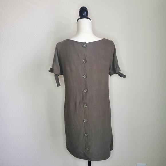 Lulus Maeve Button Back Shift Dress Small - Picture 3 of 5
